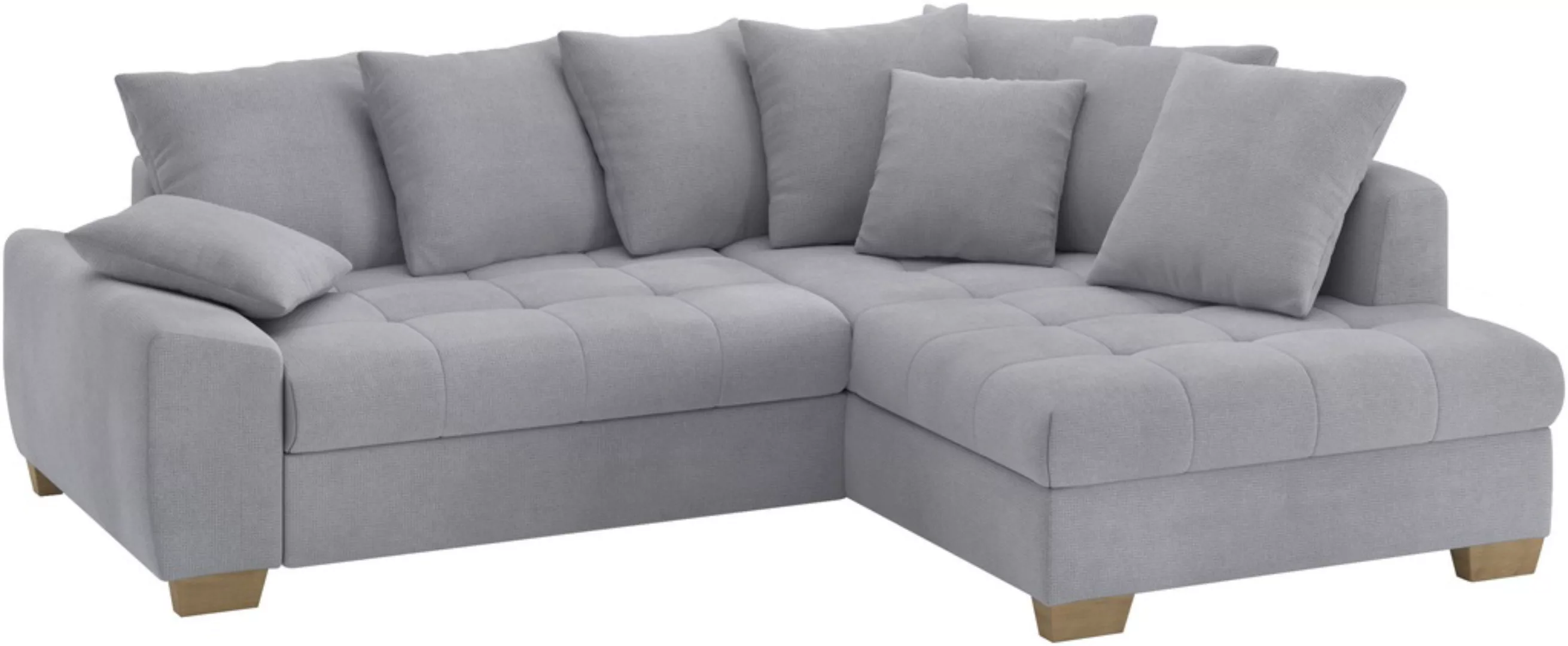 Mr. Couch Ecksofa "Nikita II, L-Form", Wahlweise mit Bettfunktion, Bettkast günstig online kaufen
