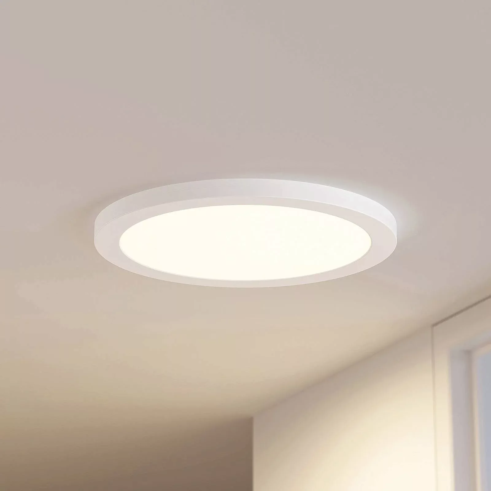Prios Aureka LED-Deckenlampe, Sensor Ø33cm 3er-Set günstig online kaufen