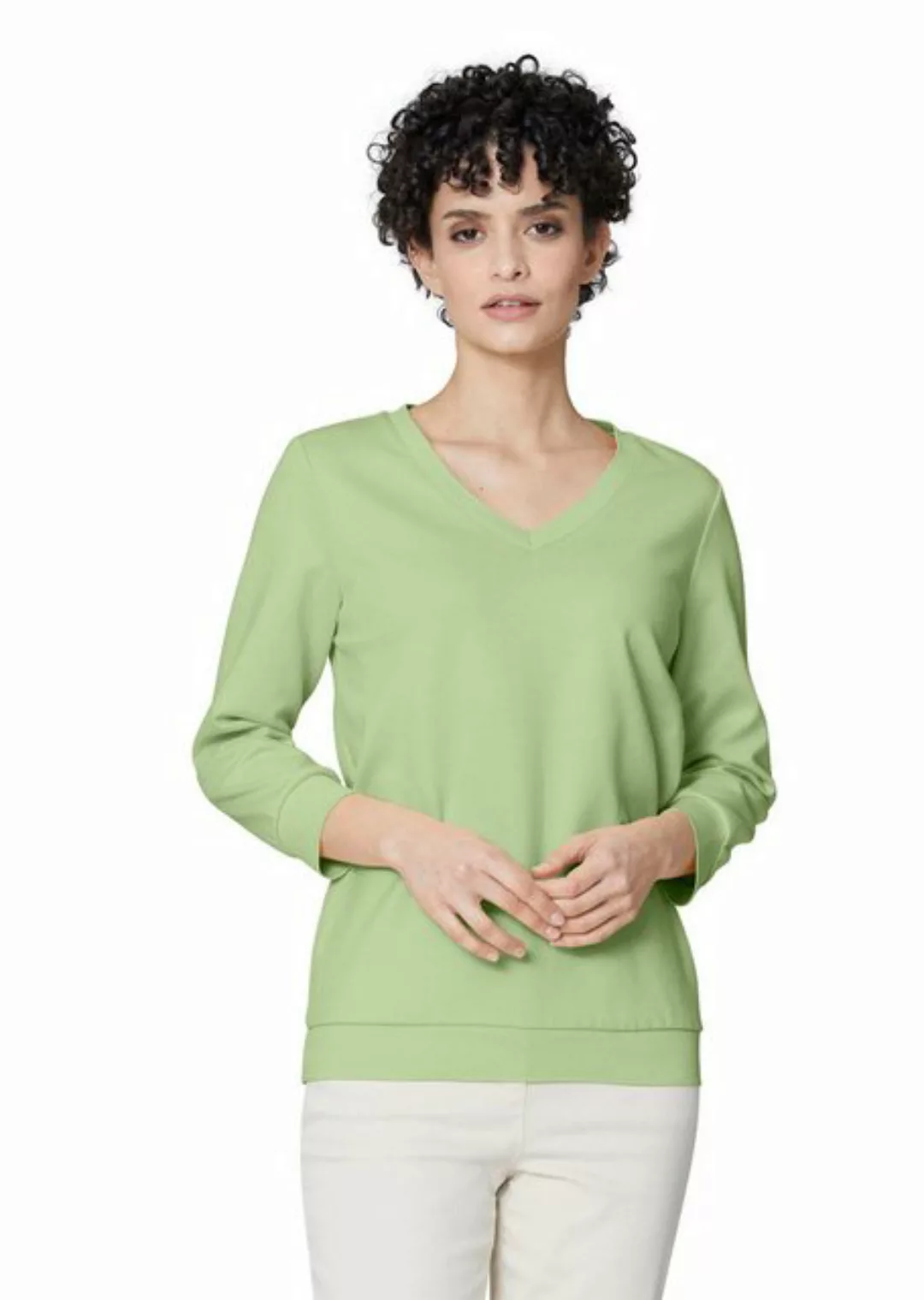 MADELEINE 3/4-Arm-Shirt Sweatshirt mit 3/4-langen Ärmeln. günstig online kaufen