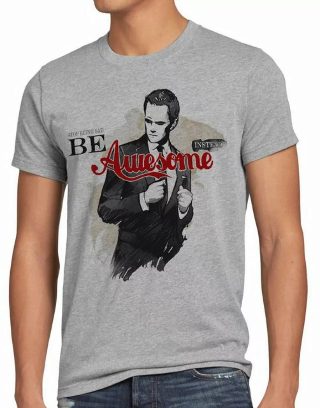 style3 T-Shirt Awesome HOW I MET YOUR MOTHER Neil Patrick Harris sitcom Bar günstig online kaufen