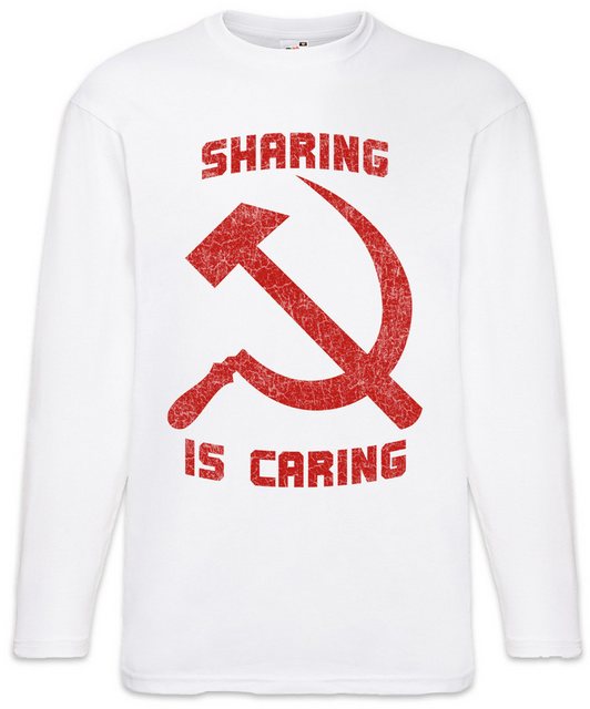 Urban Backwoods Langarmshirt Sharing Is Caring Langarm T-Shirt Sozialismus günstig online kaufen