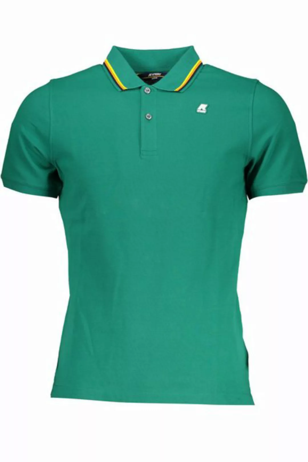 K-Way Poloshirt Grünes Herren Kurzarm-Poloshirt mit günstig online kaufen