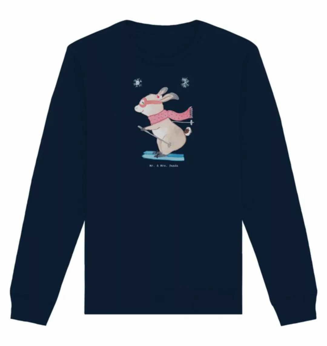 Mr. & Mrs. Panda Longpullover Größe M Hase Skifahren - French Navy - Gesche günstig online kaufen