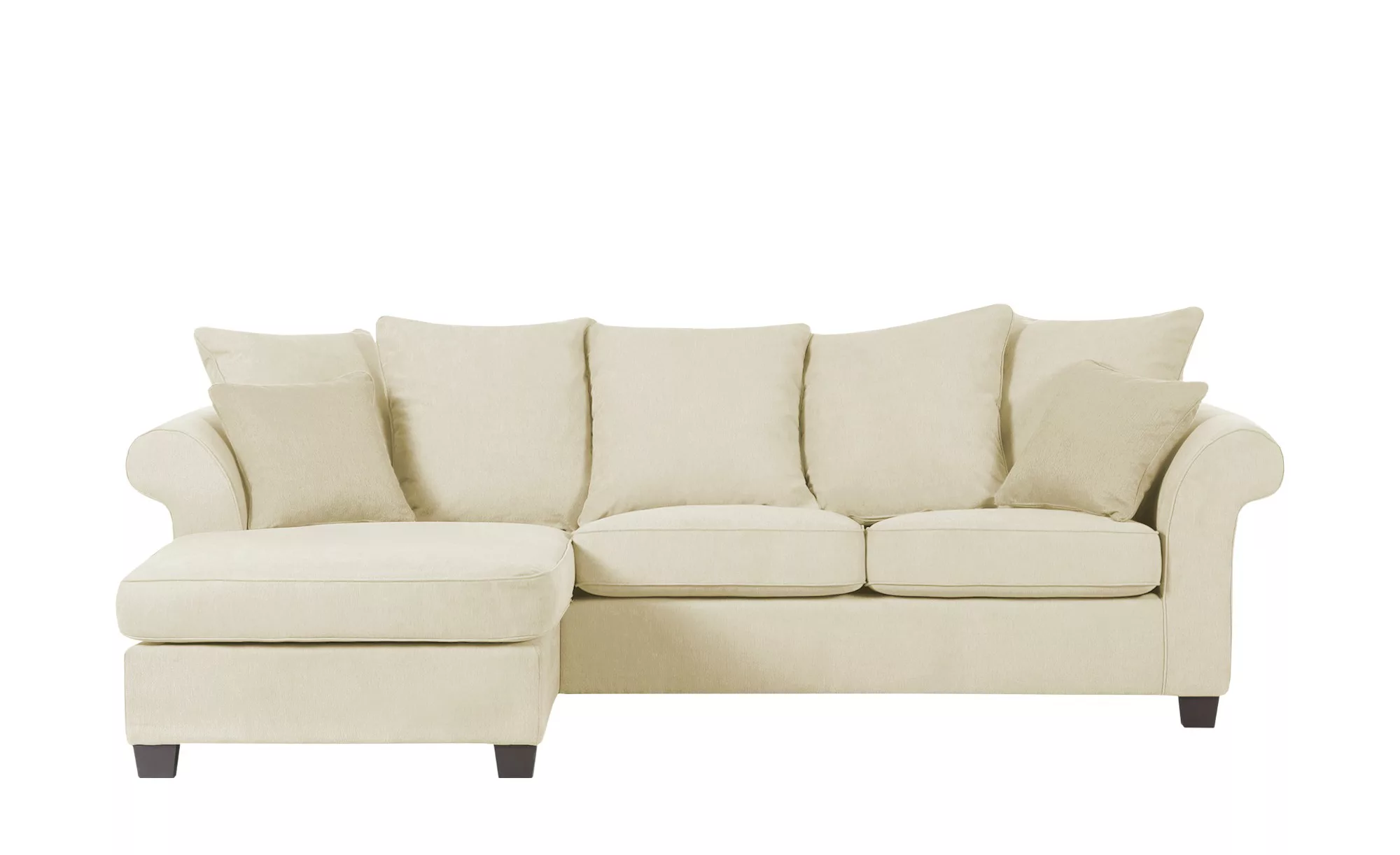 Ecksofa   Norderney ¦ beige ¦ Maße (cm): B: 266 H: 70 T: 95 Polstermöbel > günstig online kaufen