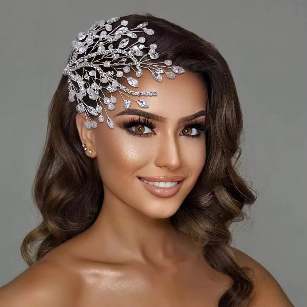 RWEUOQ Haarspange Haarspange Blumenstirnband Hochzeit Haarkamm günstig online kaufen