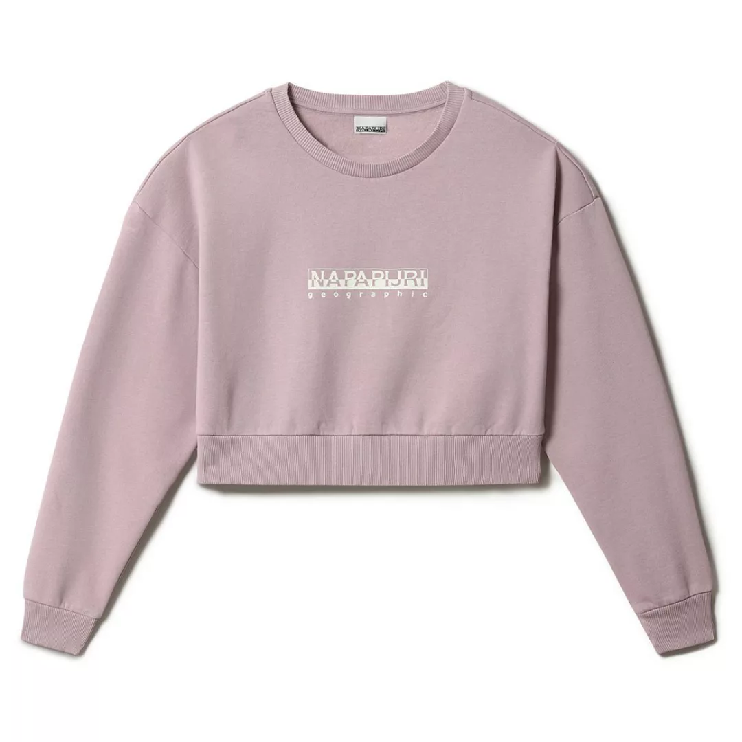 Napapijri B-box W Cropped C 1 Sweatshirt 2XS Sea Fog Pink günstig online kaufen