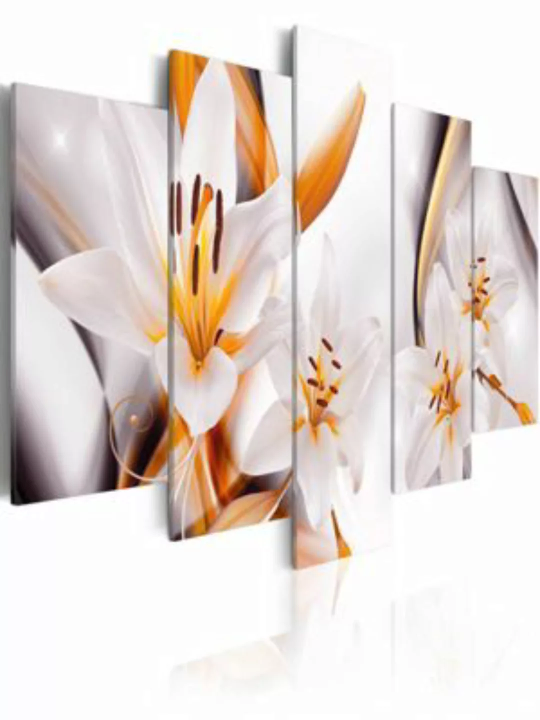 artgeist Wandbild Lilium regale orange/weiß Gr. 200 x 100 günstig online kaufen