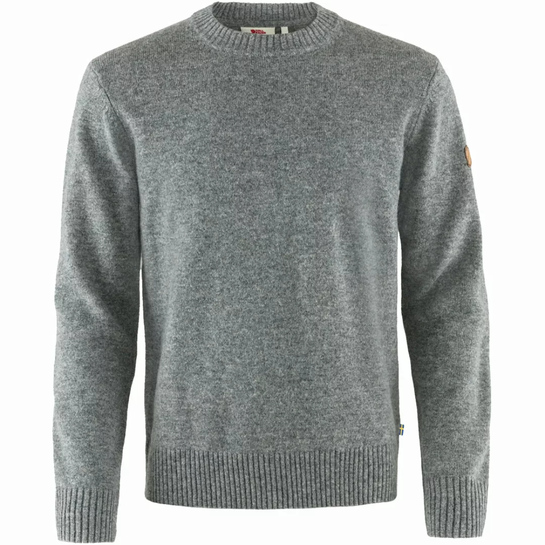 Fjaellraeven Oevik Round-Neck Sweater Grey günstig online kaufen