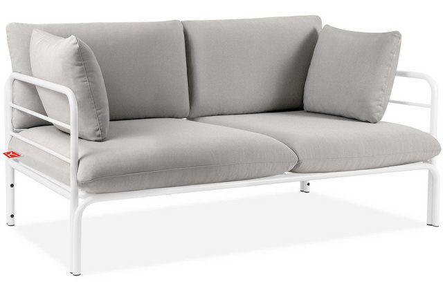 Konsimo Loungesofa RAMBE Sofa 2-Personen, Gartensofa, hergestellt in der EU günstig online kaufen