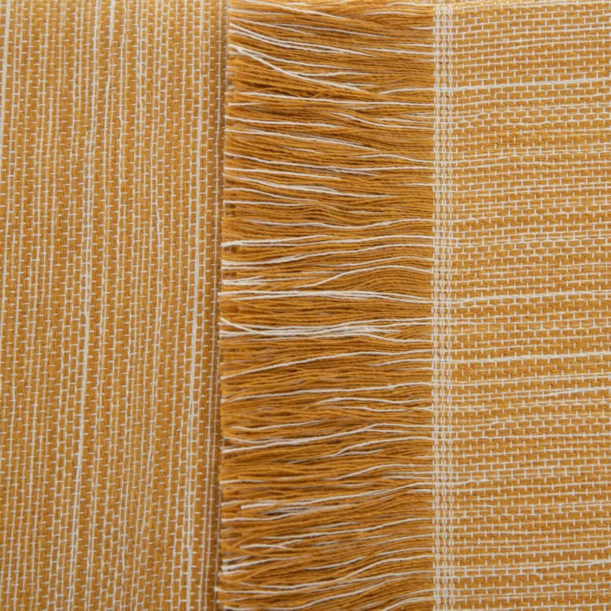 Tischdecke Beige Polyester 100 % Baumwolle Senf 150 X 200 Cm günstig online kaufen