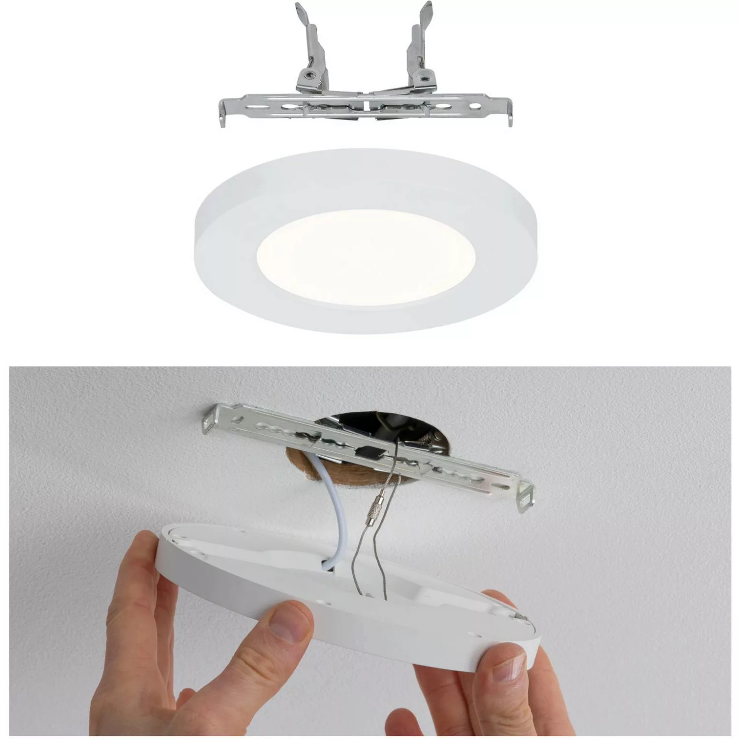 Paulmann LED-Einbaupanel Cover-it 6 W Weiß rund günstig online kaufen
