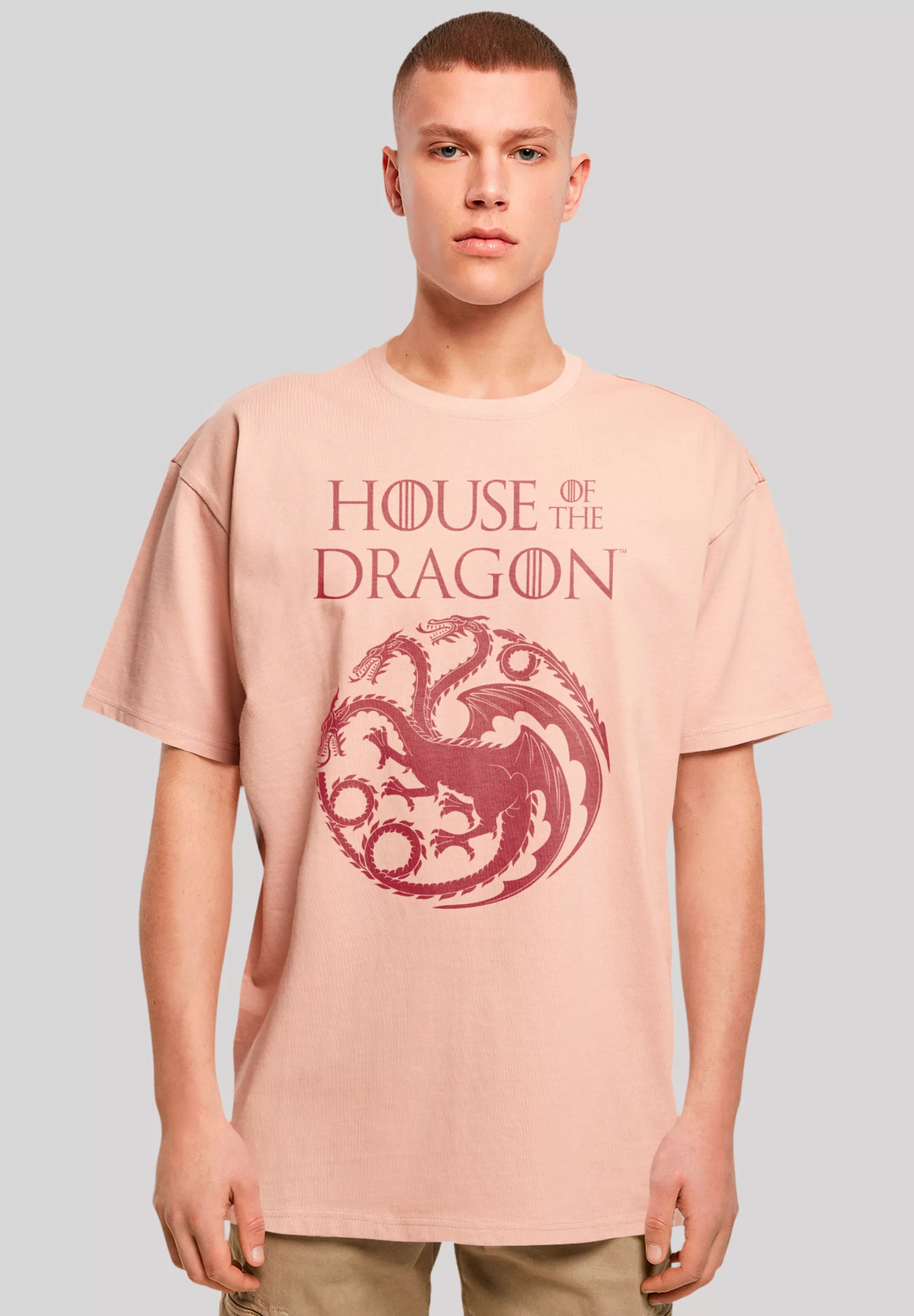 F4NT4STIC T-Shirt "House Of The Dragon Targaryen Crest Logo", Premium Quali günstig online kaufen