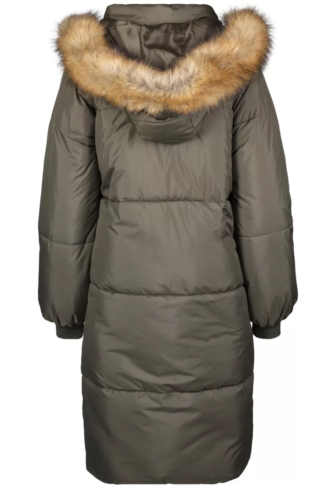 URBAN CLASSICS Winterjacke "Urban Classics Damen Ladies Oversize Faux Fur P günstig online kaufen