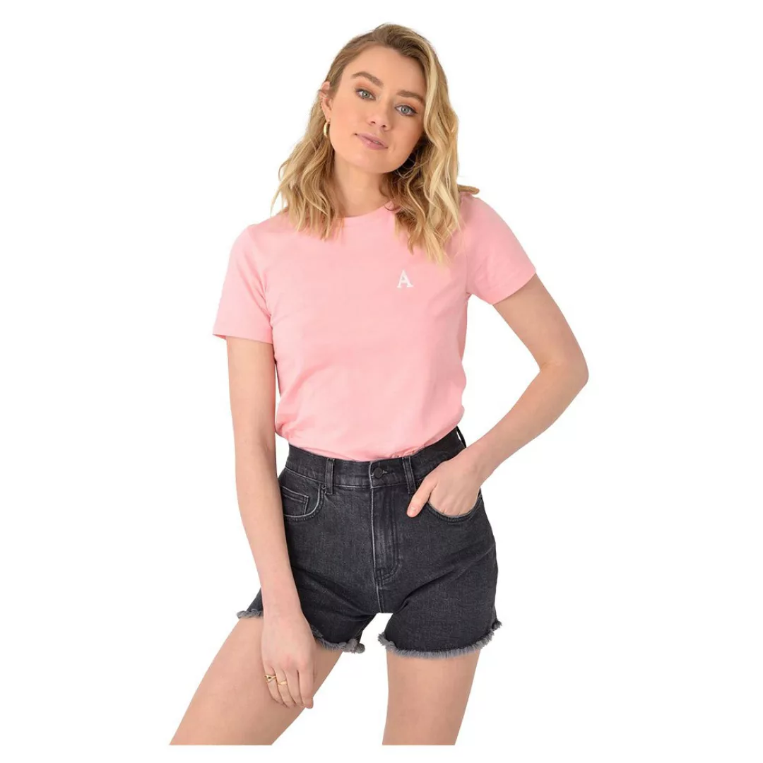 Aeropostale Kurzärmeliges T-shirt Aero XS Pink günstig online kaufen