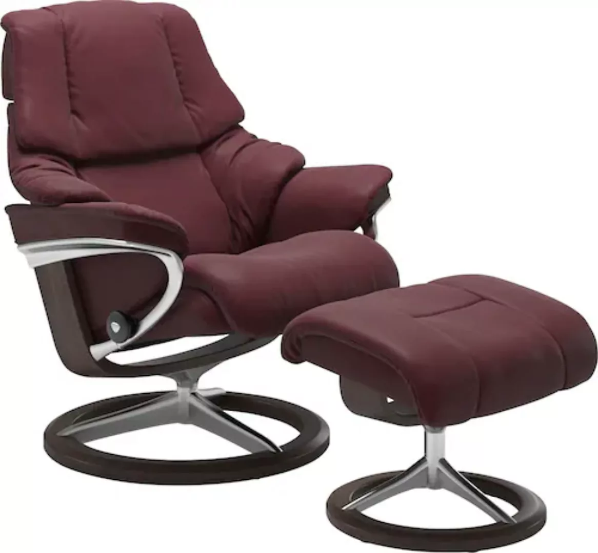 Stressless Fußhocker "Reno", mit Signature Base, Gestell Wenge günstig online kaufen