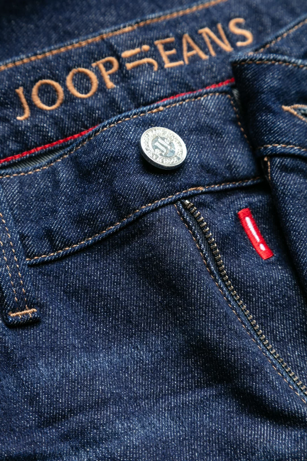 Joop Jeans Slim-fit-Jeans "Mitch", Logopatch, Coinpocket, stoned wash Optik günstig online kaufen