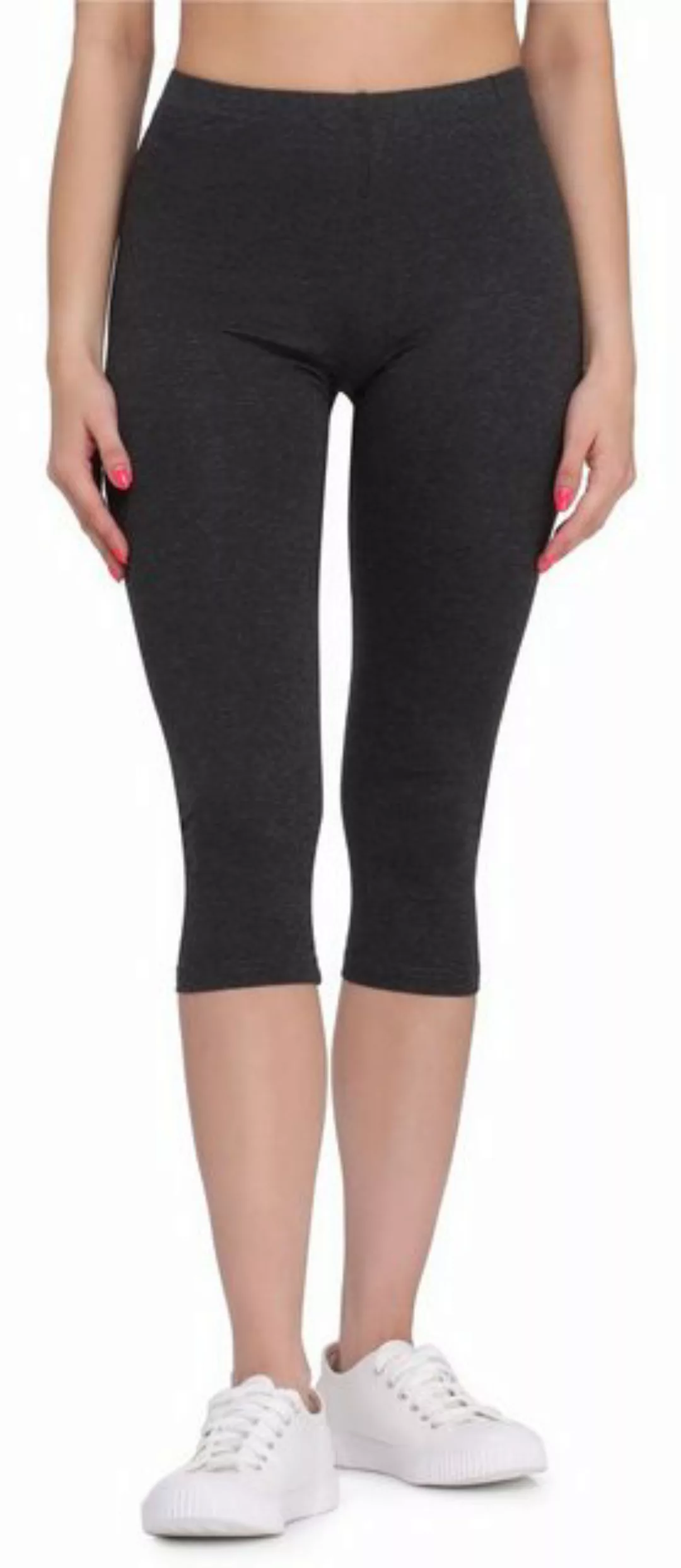 Bellivalini Leggings Damen 3/4 Capri Hose aus Viskose BLV50-148 (1-tlg) aus günstig online kaufen