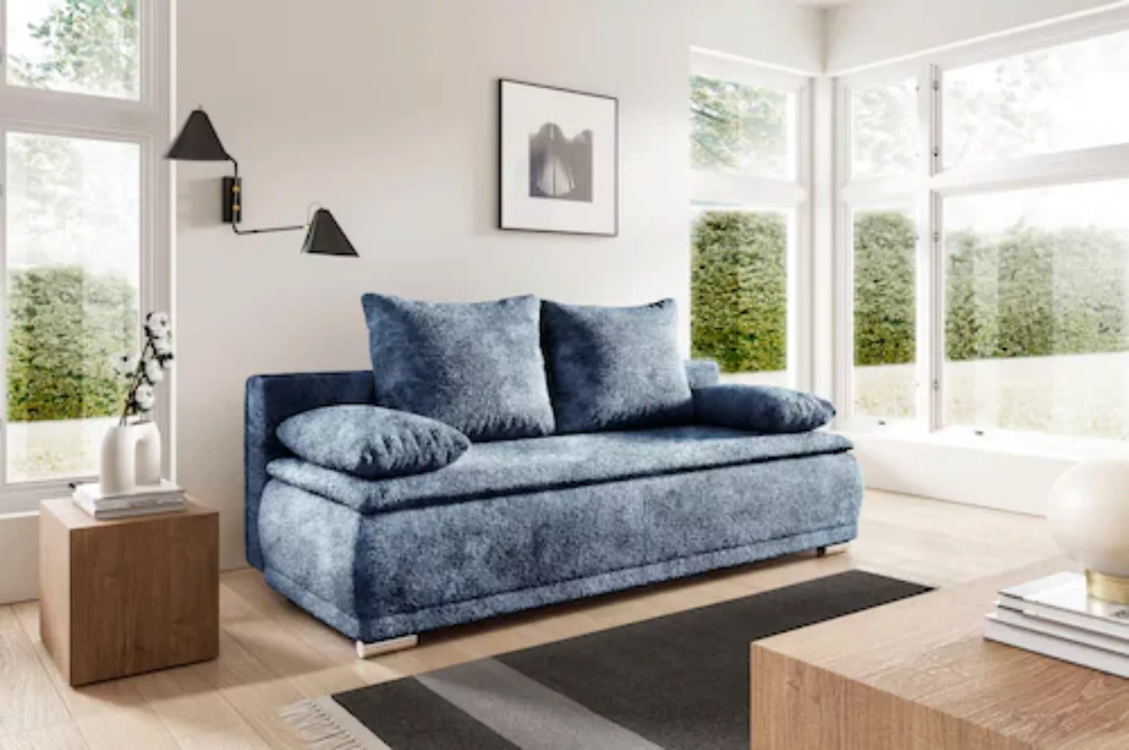 WERK2 Schlafsofa »Biggi«, 2-Sitzer Sofa & Schlafcouch günstig online kaufen