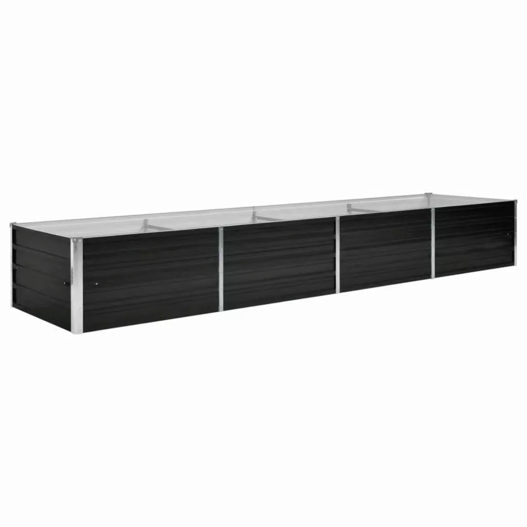 DOTMALL Garten-Essgruppe Garten-Hochbeet Anthrazit 320 x günstig online kaufen