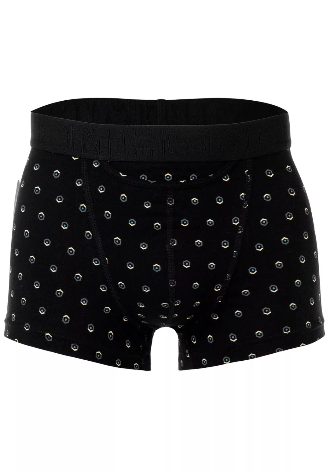 HOM 2-er Set Boxer Briefs Schwarz mit All-Over Print günstig online kaufen