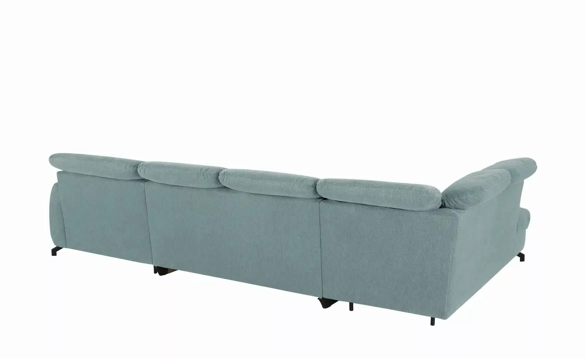 medium Wohnlandschaft  Leandro II ¦ blau ¦ Maße (cm): B: 355 H: 101 T: 208. günstig online kaufen