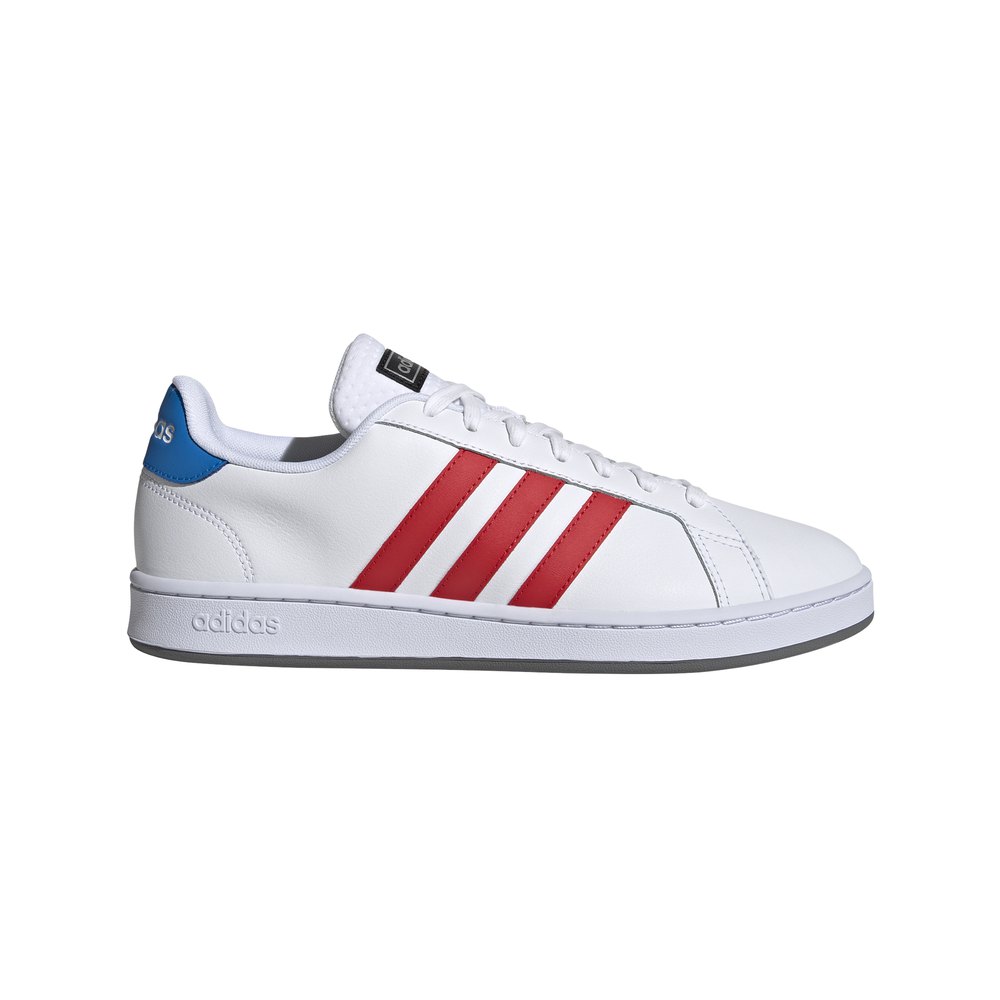Adidas Grand Court Sportschuhe EU 42 2/3 Ftwr White / Vivid Red / Blue Rush günstig online kaufen
