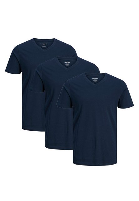 Jack & Jones T-Shirt 3er Pack Organic Basic (Spar-Set, 3-tlg) T-Shirt - Bau günstig online kaufen