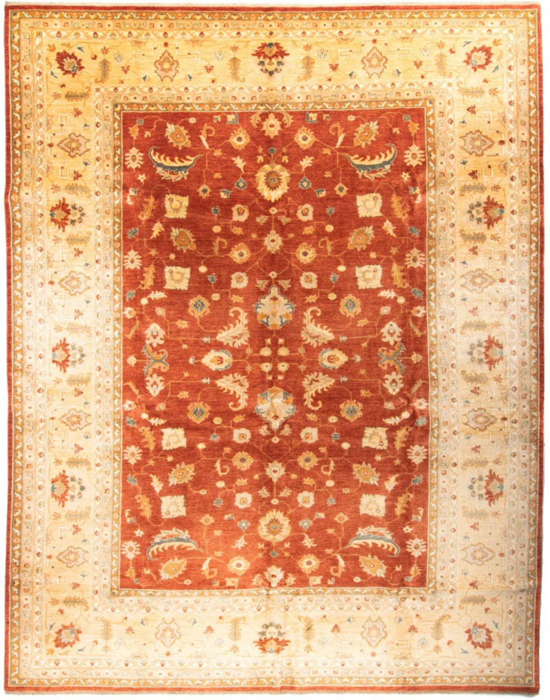 morgenland Orientteppich »Ziegler - 398 x 307 cm - rost«, rechteckig, Wohnz günstig online kaufen