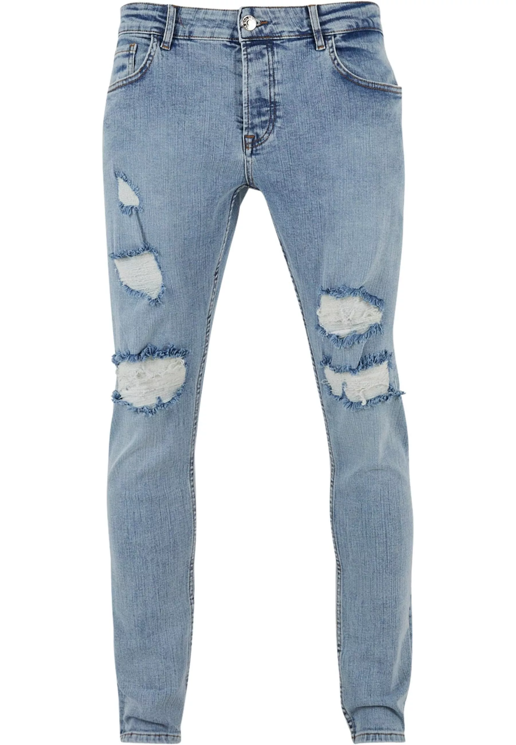 2Y Studios Bequeme Jeans "2Y Studios Herren 2Y Destroyed Skinny Fit Jeans" günstig online kaufen