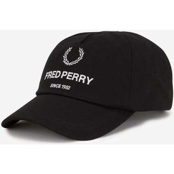 Fred Perry  Schirmmütze Cotton canvas branded cap - black günstig online kaufen