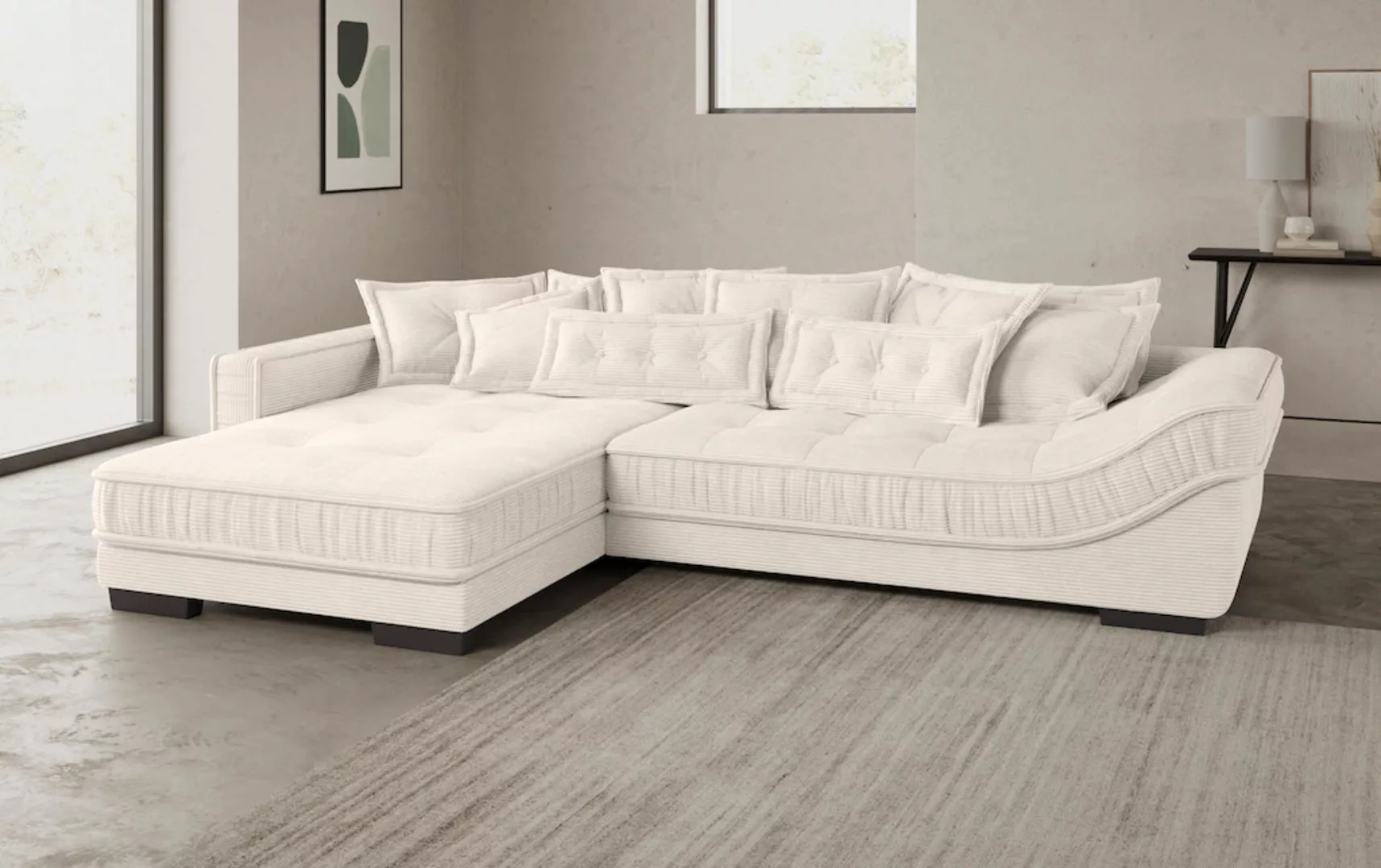 INOSIGN Ecksofa "Diwan II DuraFlex", DuraFlex-Kaltschaumpolsterung, bis 140 günstig online kaufen