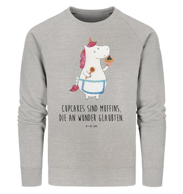 Mr. & Mrs. Panda Longpullover Größe XXL Einhorn Küche - Heather Grey - Gesc günstig online kaufen