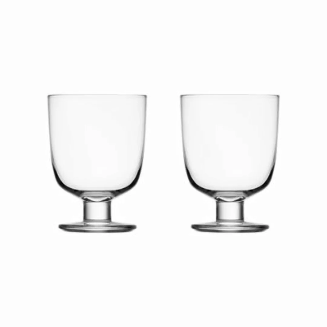 Kelch Lempi glas transparent / 34 cl - 2er-Set - Iittala - Transparent günstig online kaufen