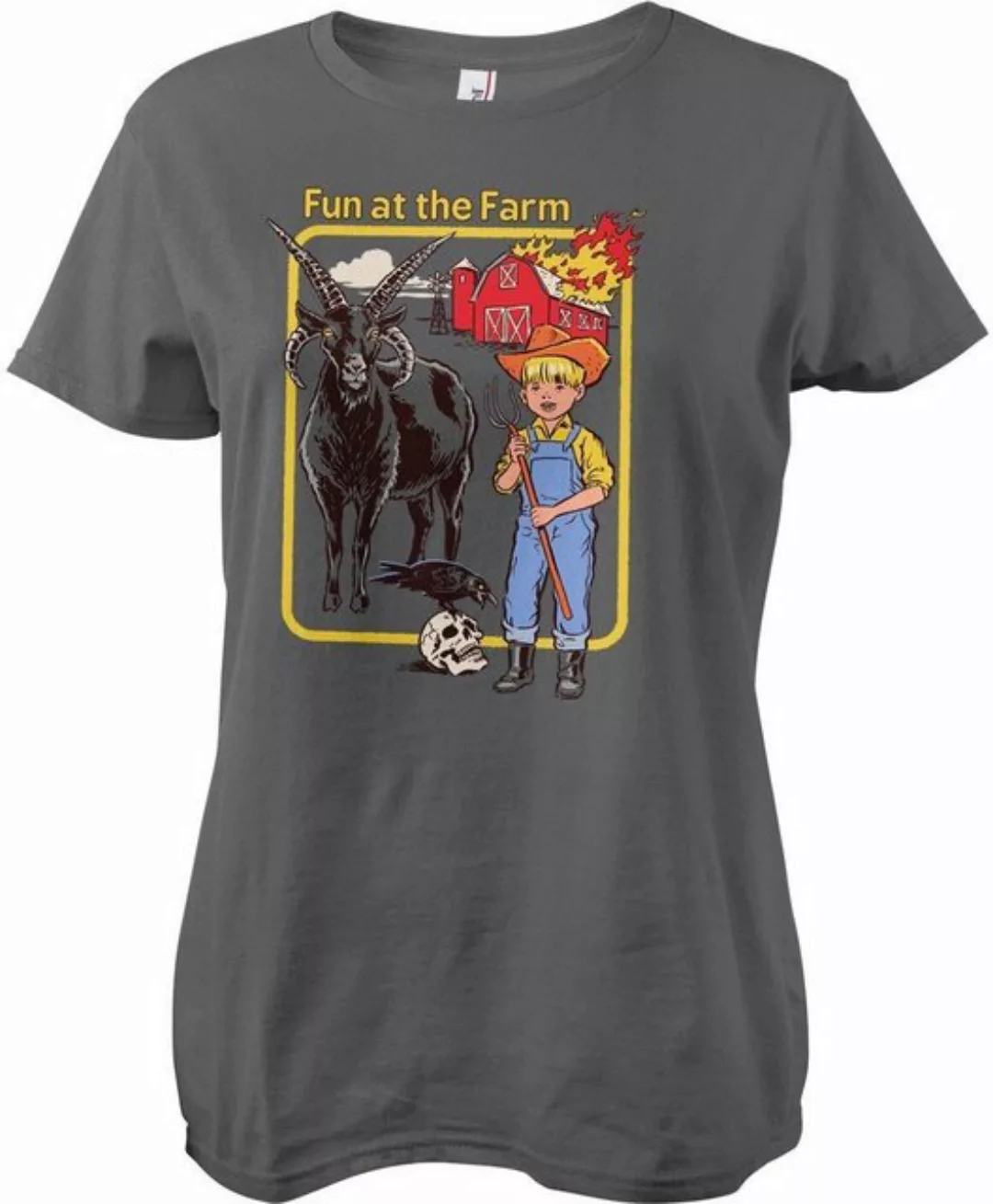 Steven Rhodes T-Shirt Fun At The Farm Girly Tee günstig online kaufen