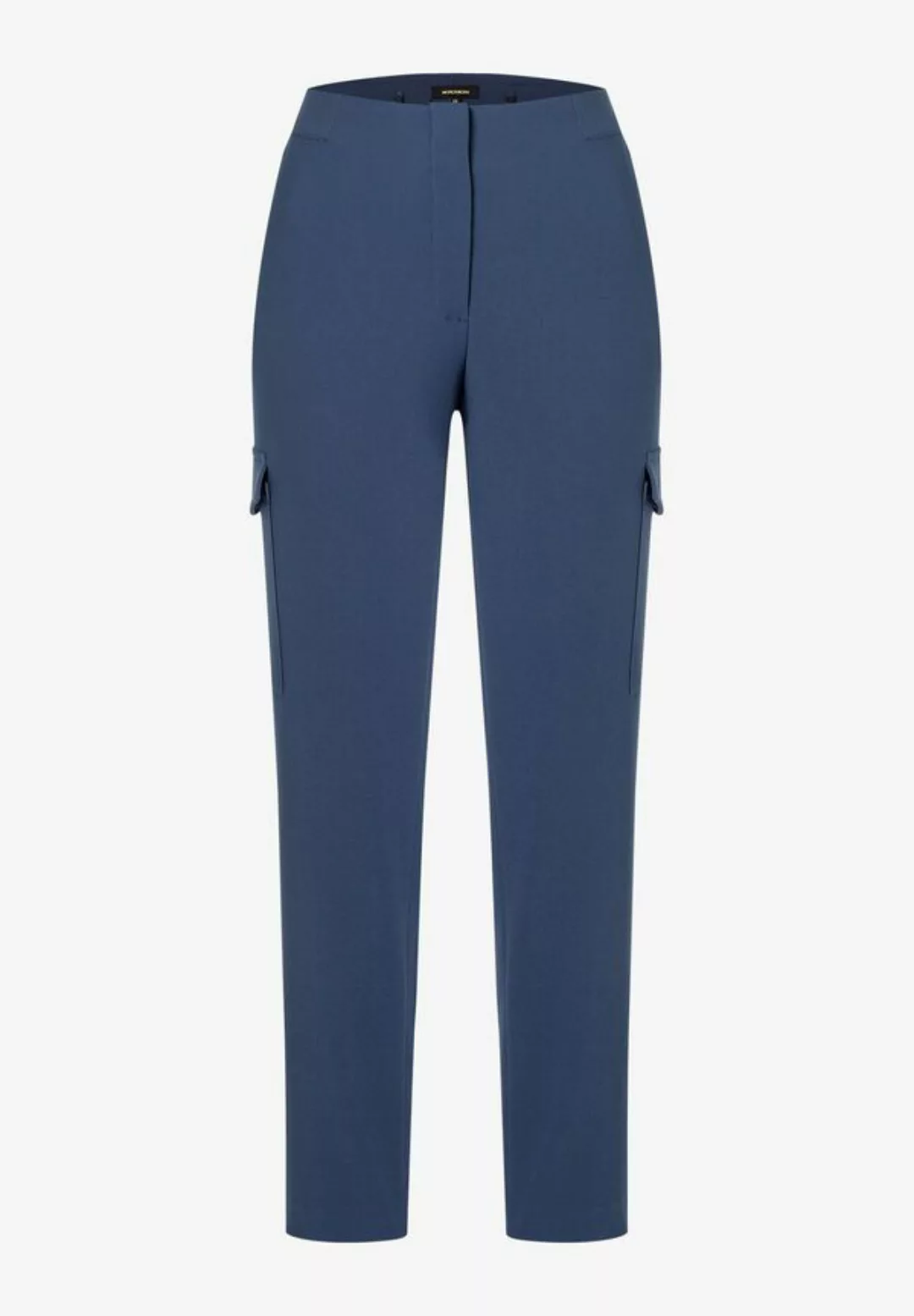 strukturierte Anzughose mit Gürtel, blue breeze, Frühjahrs-Kollektion günstig online kaufen