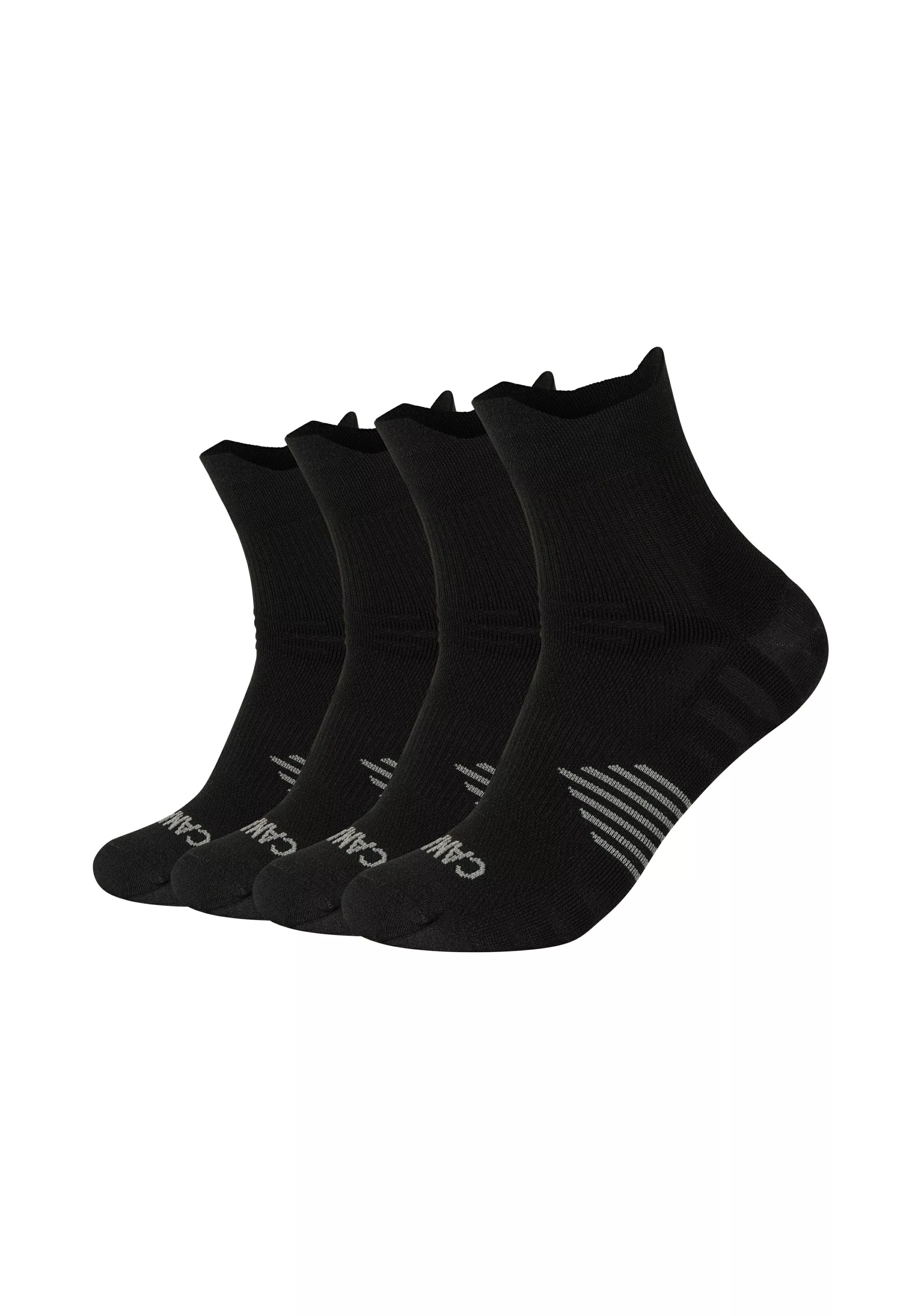 Camano Kurzsocken, (4er Pack), Performance Socks, Fußgewölbe-Stütze, gepols günstig online kaufen