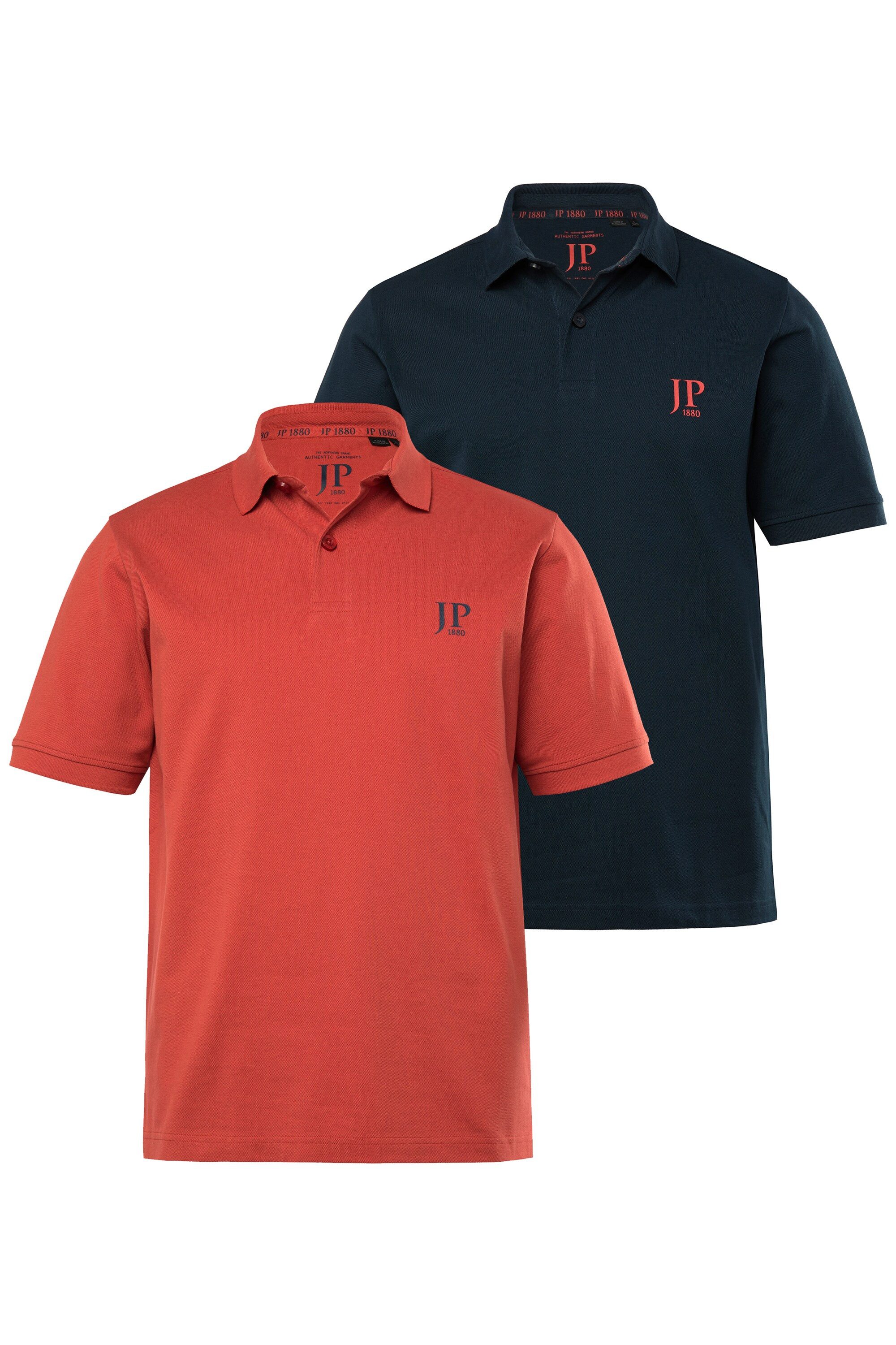 JP1880 Poloshirt Poloshirts Basic 2er-Pack Piqué günstig online kaufen
