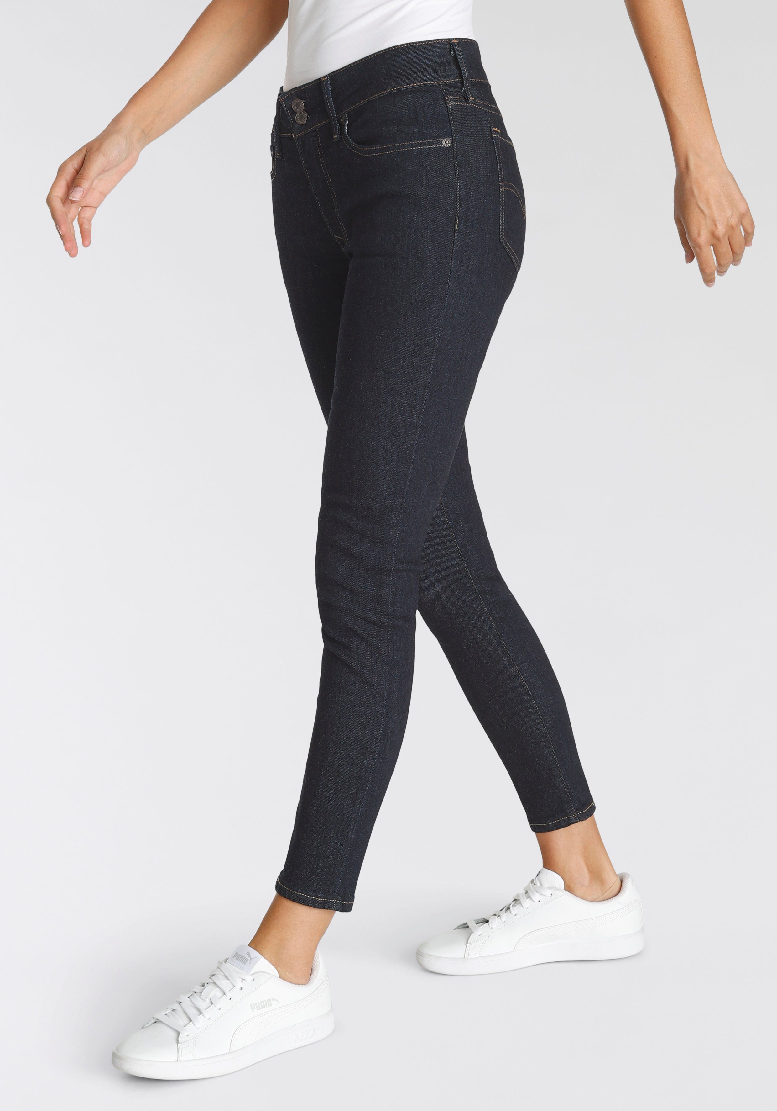Levi's® Röhrenjeans 711 DOUBLE BUTTON günstig online kaufen