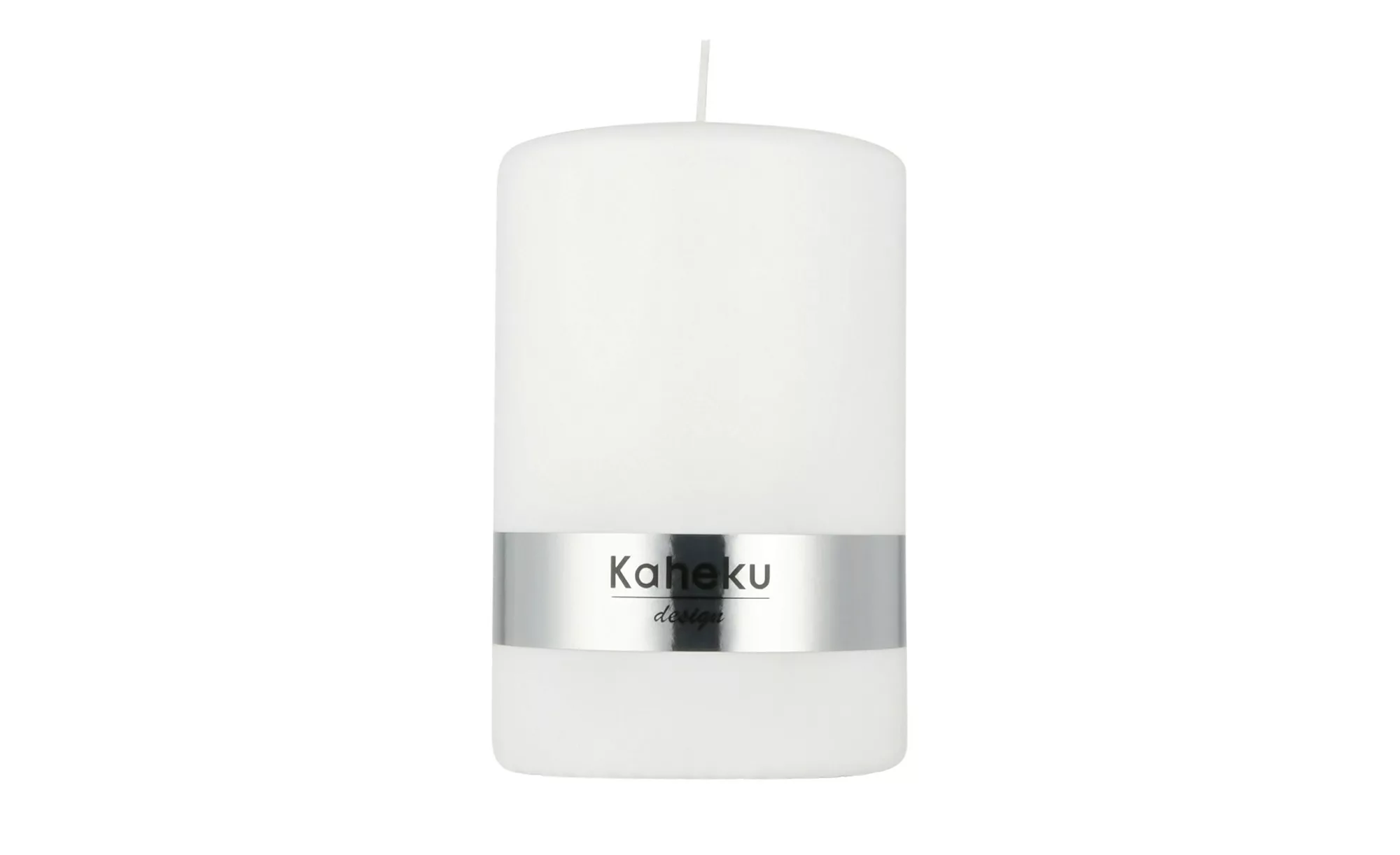 Zylinderkerze Powder - weiß - 15 cm - Dekoration > Kerzen & Lichter - Möbel günstig online kaufen