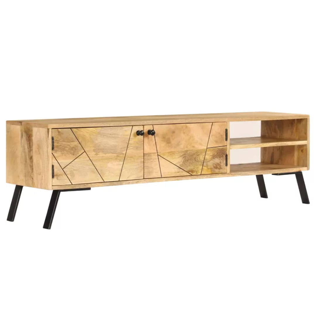 Tv-schrank Massivholz Mango 140 X 30 X 40 Cm günstig online kaufen