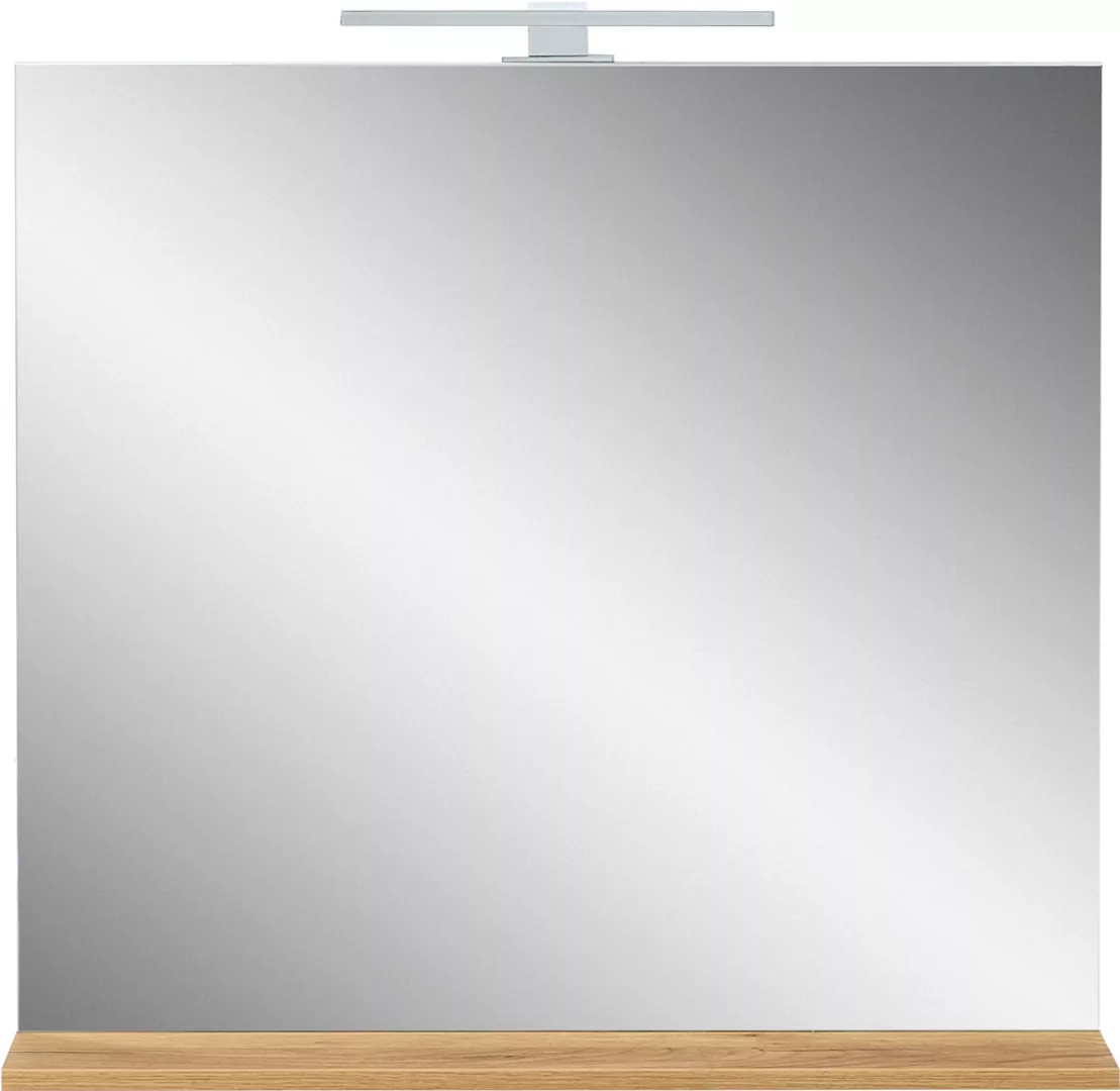 andas Badspiegel "Majtum mit Ablageboden und LED-Beleuchtung", Breite 76 cm günstig online kaufen
