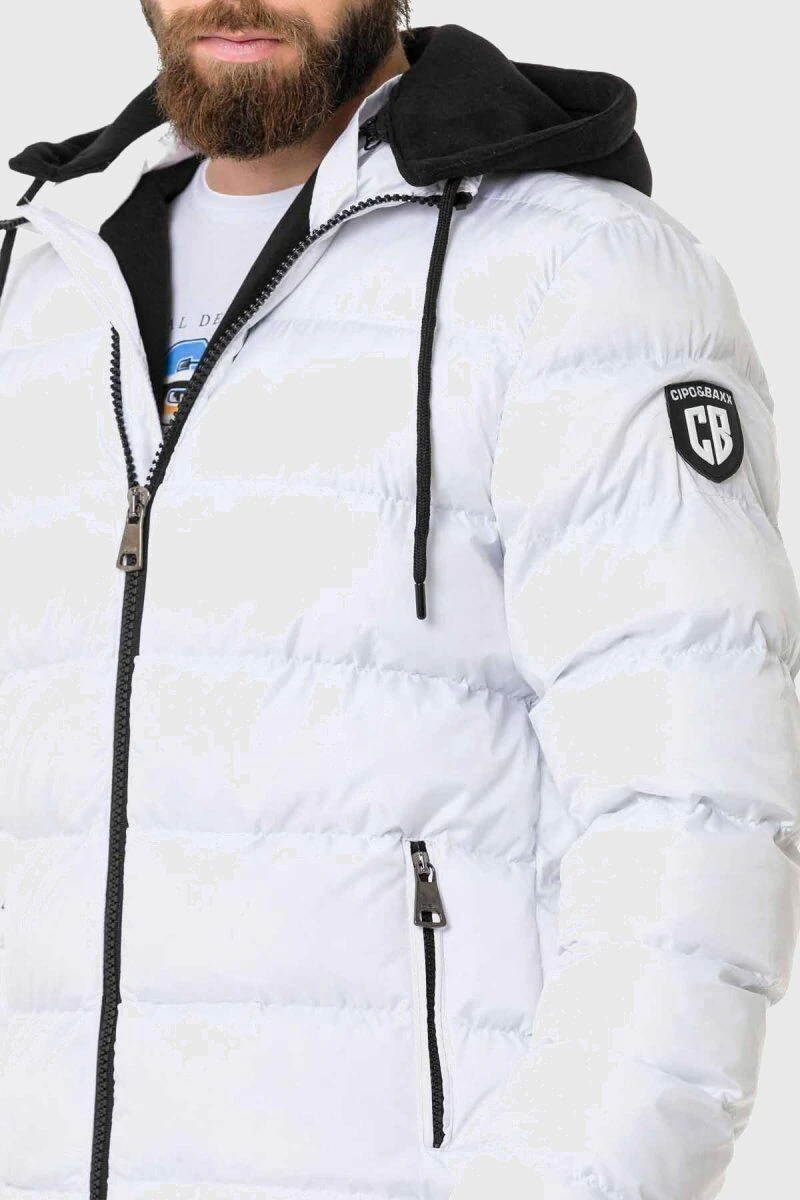 Cipo & Baxx Winterjacke "Winterjacke", mit Kapuze günstig online kaufen