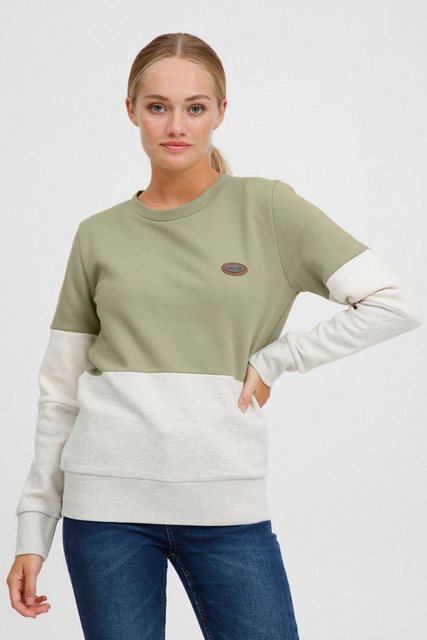 OXMO Sweatshirt OXTrine modisches Sweatshirt im Colorblock-Design günstig online kaufen