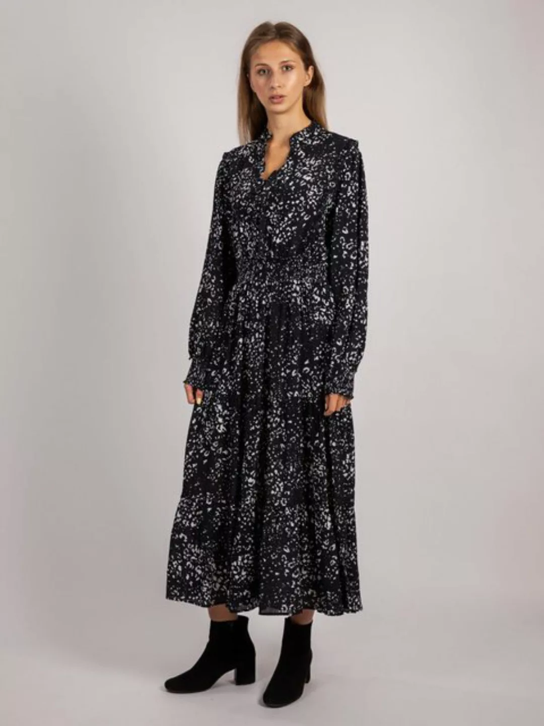 VICCI Germany Strickkleid mit Tunika Ausschnitt günstig online kaufen