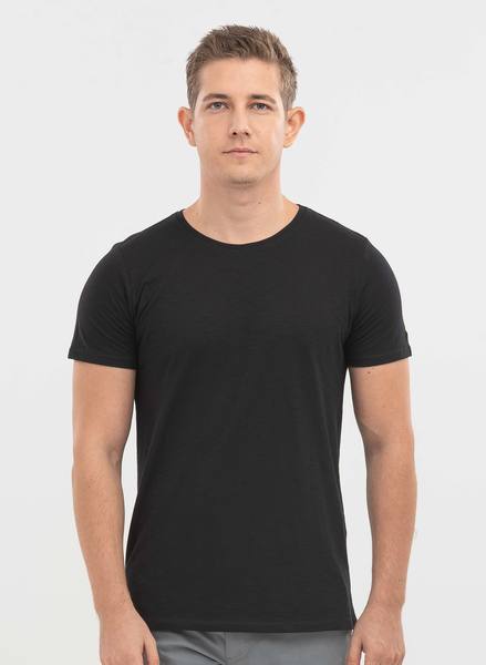 Basic T-shirt Aus Bio-baumwolle günstig online kaufen