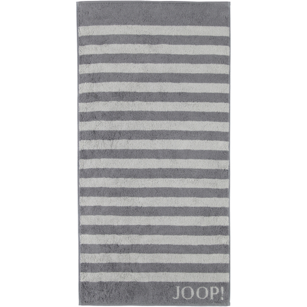 JOOP! Classic - Stripes 1610 - Farbe: Anthrazit - 77 - Handtuch 50x100 cm günstig online kaufen