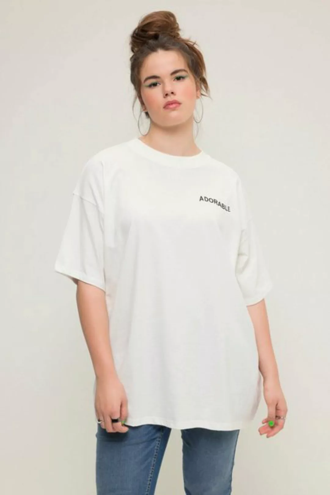 Studio Untold T-Shirt T-Shirt oversized Rücken Print günstig online kaufen