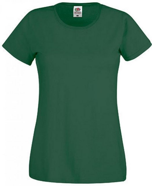 Fruit of the Loom Rundhalsshirt Damen Original T Lady-Fit / Belcoro® Garn günstig online kaufen