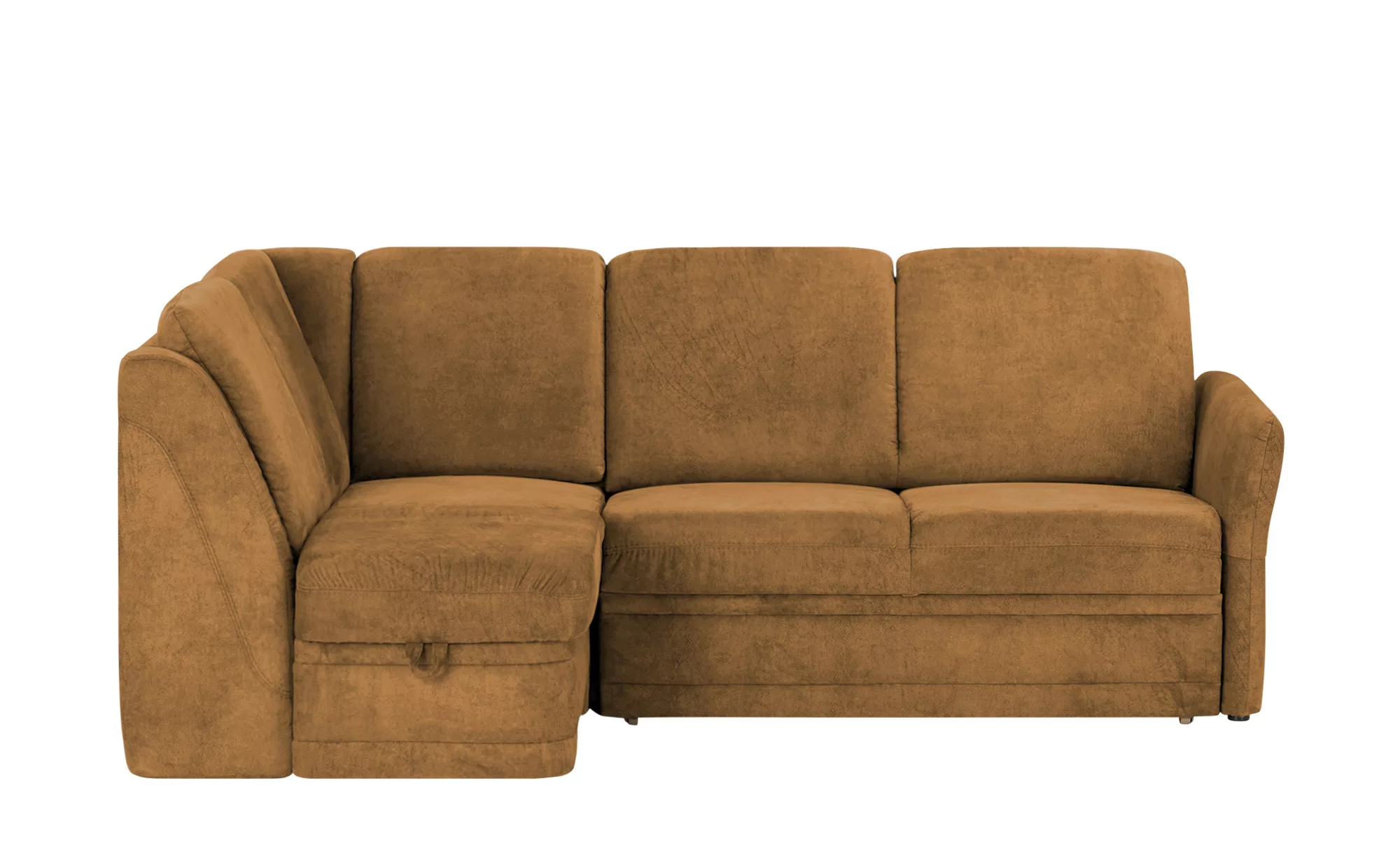 Polstermöbel Oelsa Ecksofa  Luna - orange - 91 cm - Polstermöbel > Sofas > günstig online kaufen