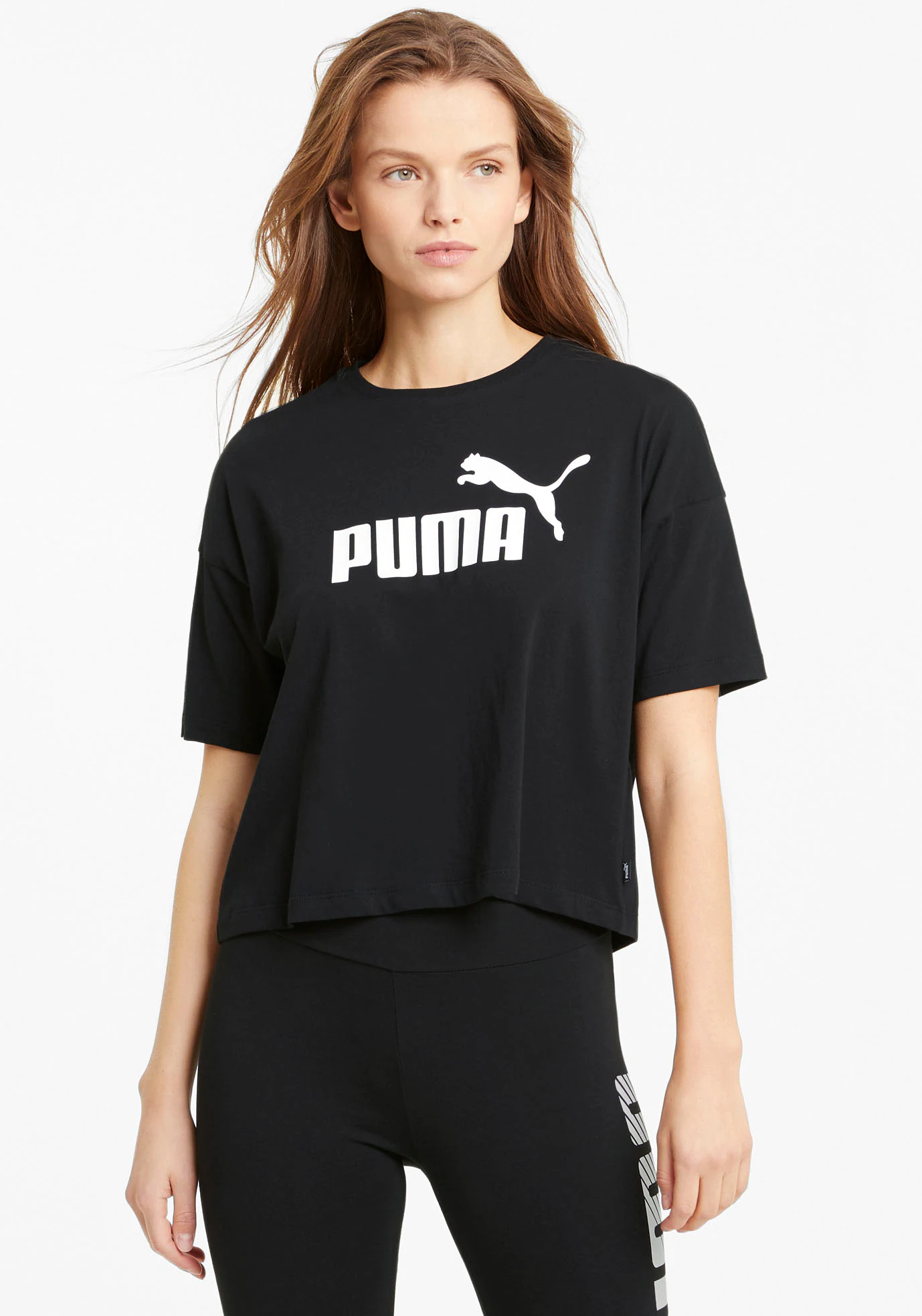 PUMA Tanktop "ESS CROPPED LOGO TEE" günstig online kaufen